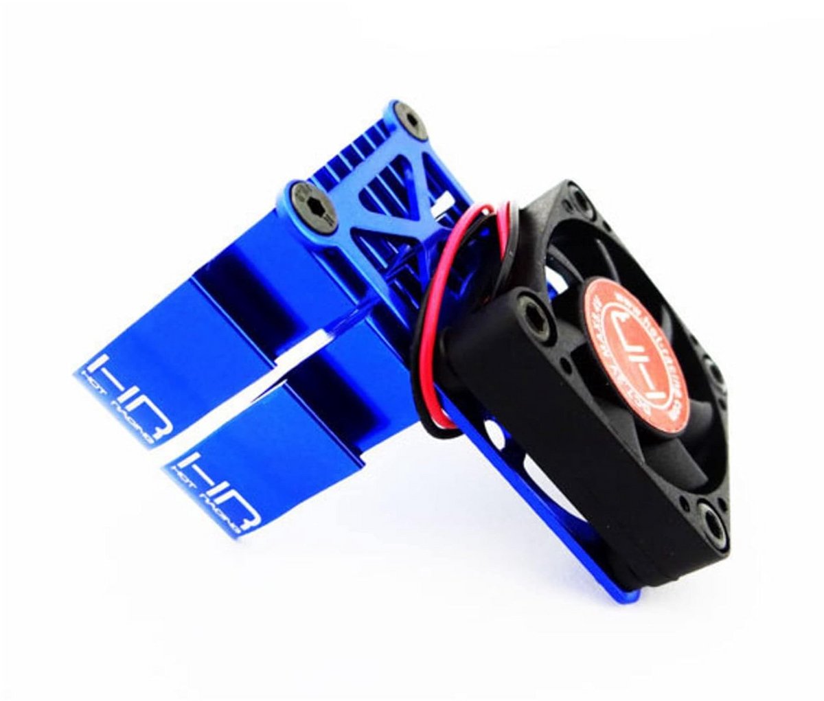 Motor Ventilator Koellichaam - Koelblok Motor - Motor Koelen - Multi Mount Ontwerp - 36mm - Blauw