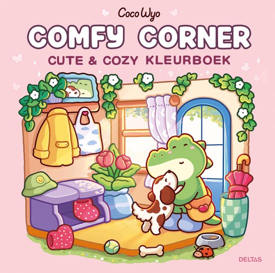 Comfy Corner Cute & Cozy kleurboek - cover