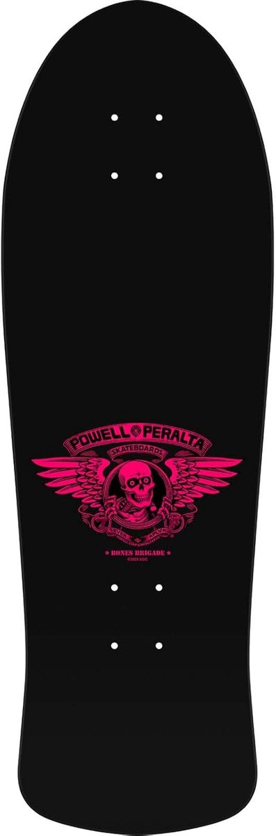 Skateboard Deck Old School Deck Cruisen en Skaten Heruitgave Constructie 9.9 inch Breed Blacklight Editie