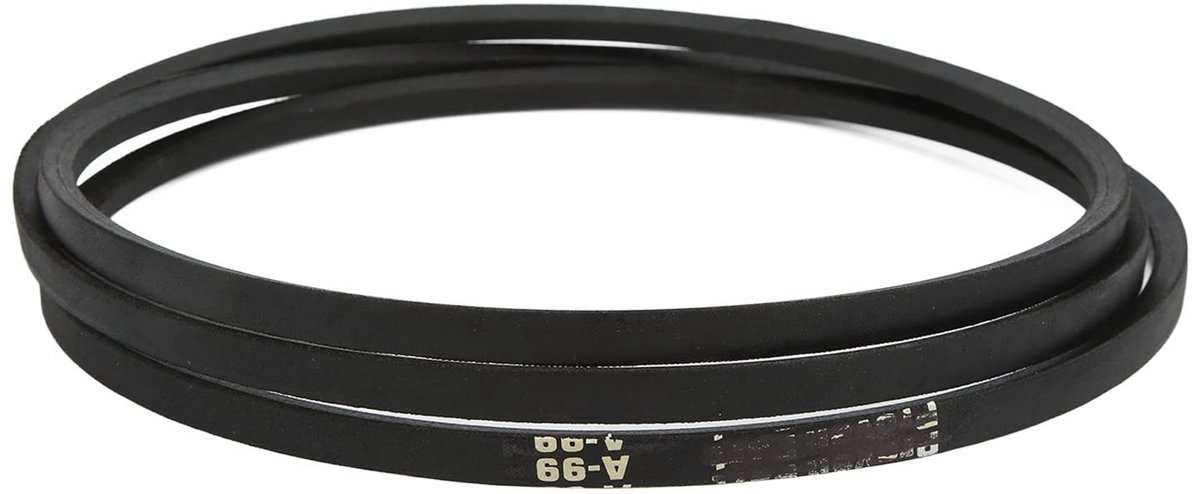 Dailygoods- Maaiertap Vervangingsonderdeel - Rubber Maaiertap - Hoogwaardige Materialen - Eenvoudig te Installeren - Compatibel met AYP/Poulan/Craftsman - 254cm x 1.27cm - Maaiertape