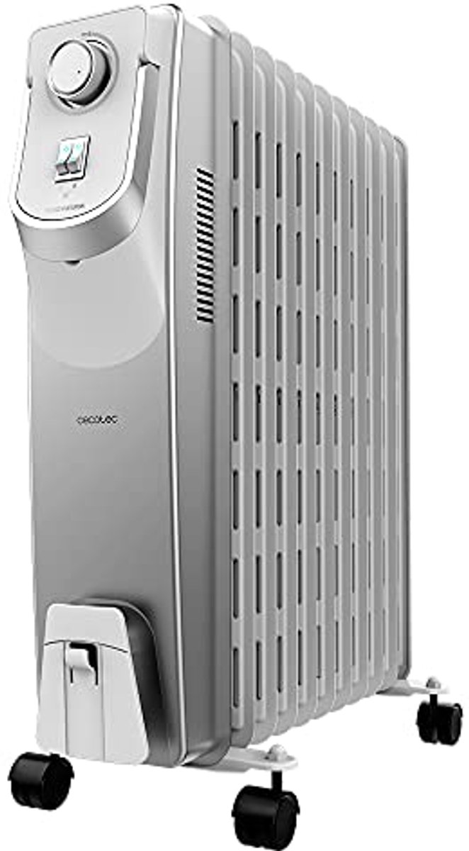 Olie Radiator - Verwarmingselement - Ruimte Verwarmen - 360 Graden Warmte - 28 m2 - Wit