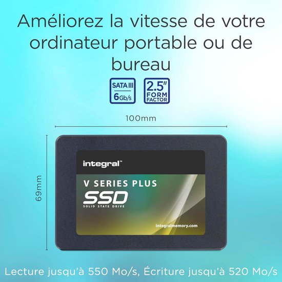 Interne SSD - Opslag Schijf - Computer Upgrade - Ultrasnelle Snelheid - 1TB - Zwart — afbeelding 2