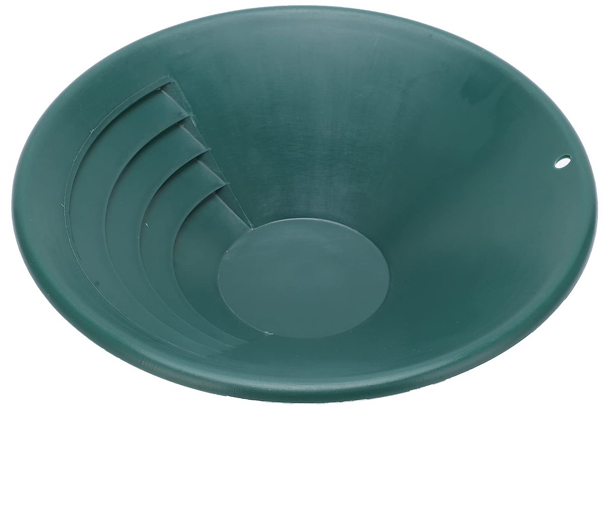 Dailygoods- Goudpan 260mm - Handmatig Goudpannen - ABS - Ondiep Groefontwerp 90° - Geschikt voor Bergen/Rivieren - Verbeterde Zichtbaarheid Goud - Goudzeef