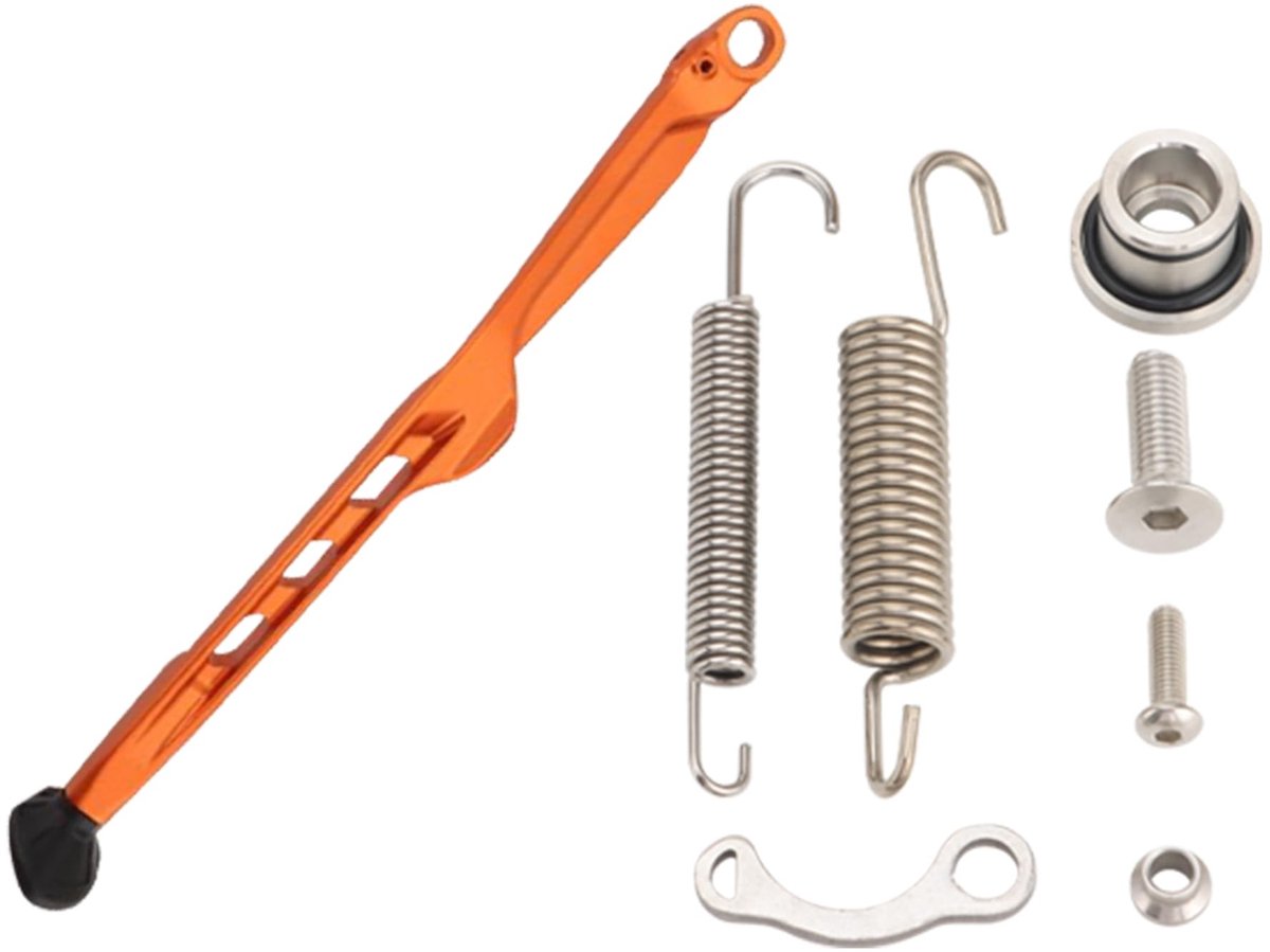 Dailygoods- Voetsteun Schokbestendig - Voetsteun Motor - Voetsteun Vervanging - Voetsteun Kit - Voetsteun met Veer - Hoogwaardige Kwaliteit - Motorsteun
