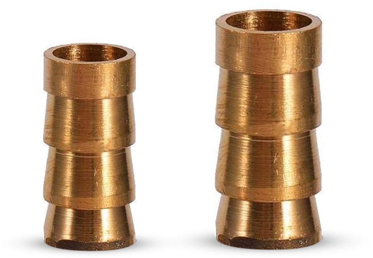 Dailygoods- Tstuk Messing 3-Weg - Verbindingsstuk - Brandstofslang - Perslucht - Water/Gas/Olie - Eenvoudige Installatie - Slangconnector