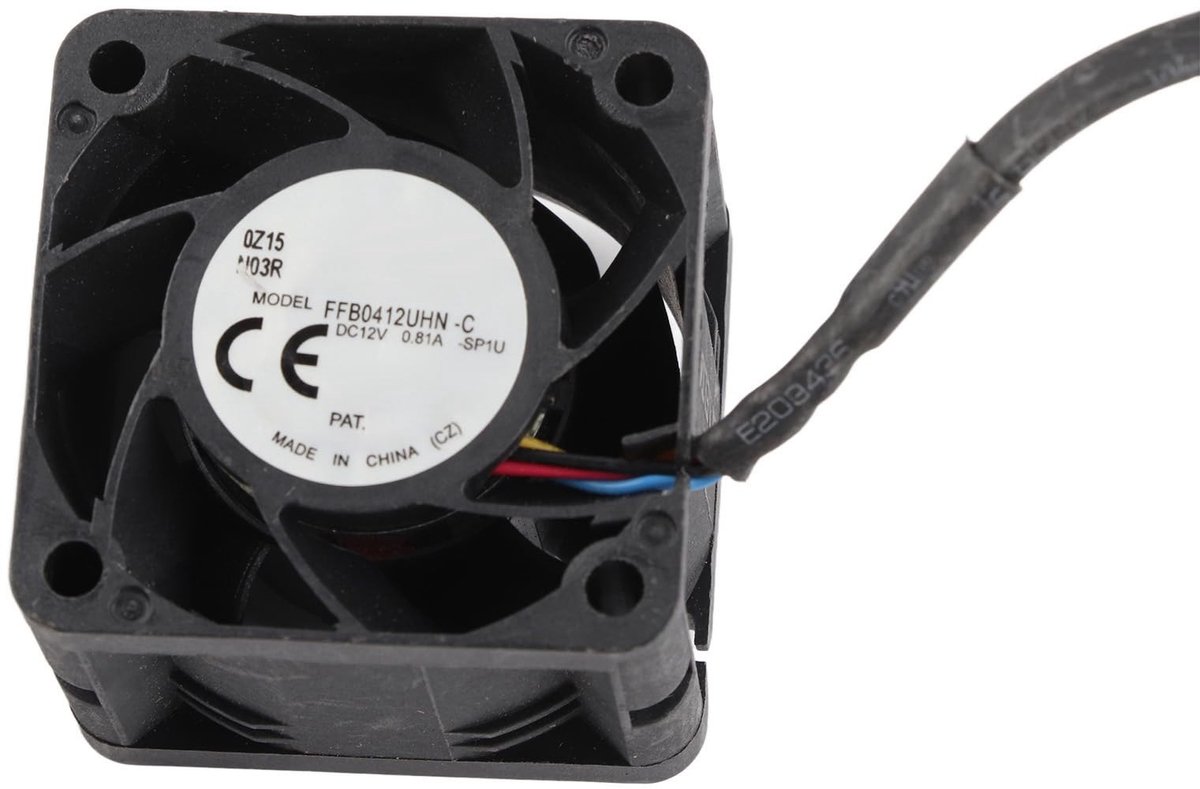 Dailygoods - Vervangende CPU Koelventilator - Efficiënte Koeling - Geschikt voor PowerEdge R220 R230 - 4-pins Aansluiting - Betrouwbare Prestaties