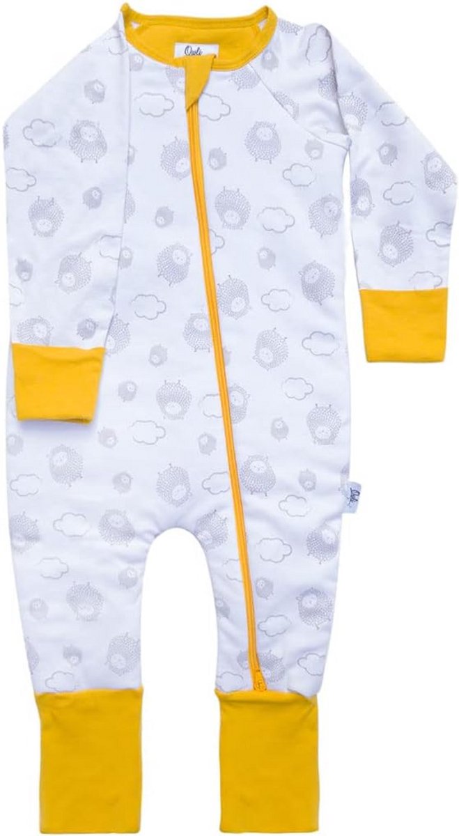 Slaapzak met voeten - Baby slaapzak - Warm de winter door - Extra ademend - 2.7 TOG - Wit