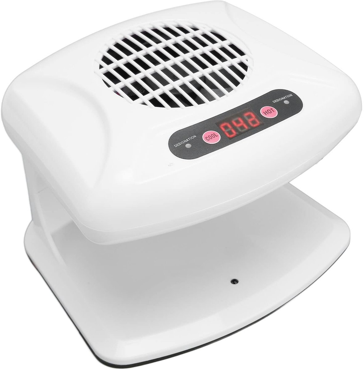 Dailygoods- Nageldroger 300 W - Sneldrogende Ventilator - Warme/Koude Lucht - Automatische Sensor - Voor Thuis/Salon - Efficiënte Nagelverzorging - Nagelventilator
