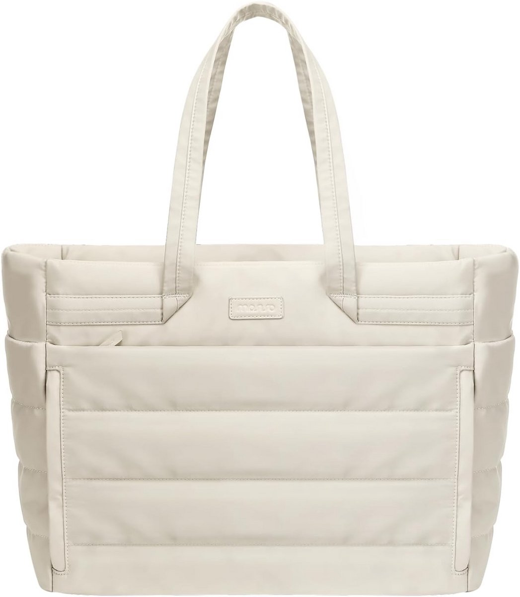 Laptoptas Dames - Schoudertas Werk - Reizen Kantoor - Grote Capaciteit - 15-16 Inch - Bruin