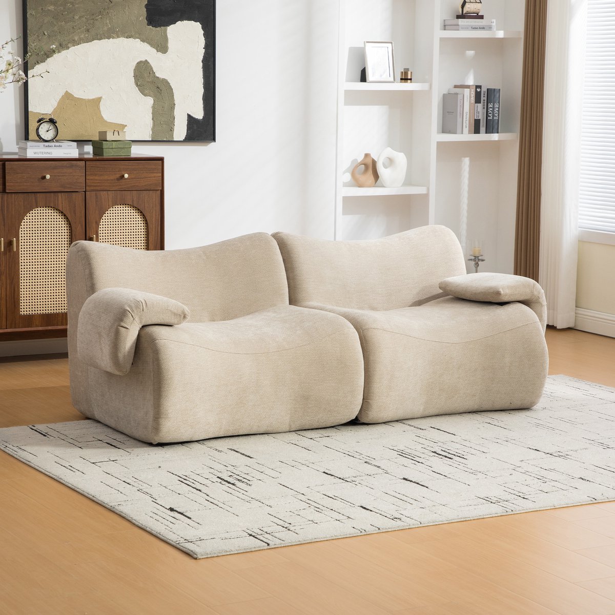 MODENUIT Sofa - Modulaire Zitbank - Framevrij Ontwerp - Voor Woonkamer En Slaapkamer - Che