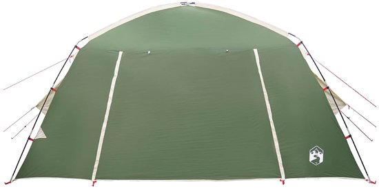 vidaXL - Huisje - Tent - met - dak - Groen - 300 - x - 210 - x - 156 - cm - Polyester van Vidaxl — afbeelding 4