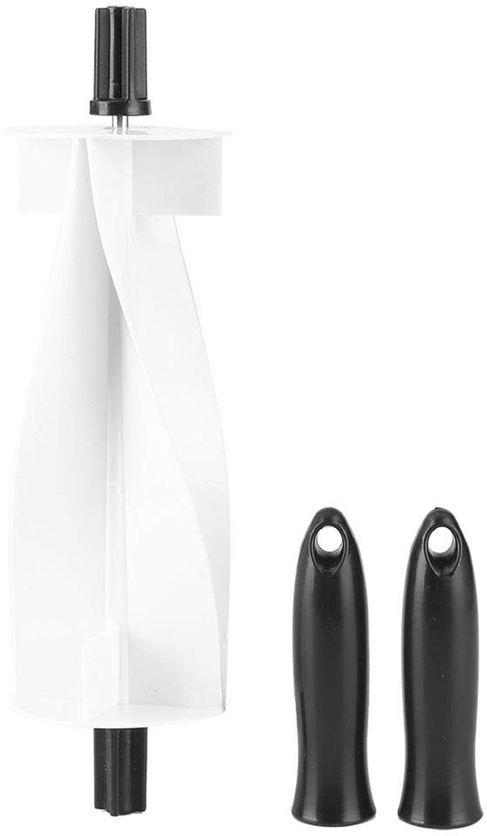 Dailygoods- Croissant Snijder - Rolmes - Keuken Gereedschap - Kunststof - 2 Afneembare Handgrepen - 35 x 6,5 cm - 100% Gloednieuw