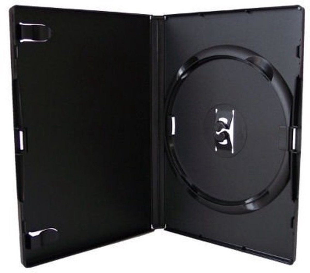 Dailygoods- DVD Hoes Zwart - 20 Stuks - Enkele Hoesjes - Vervangende Hoezen - DVD Bescherming - Duurzaam Materiaal - Dvd Hoesje