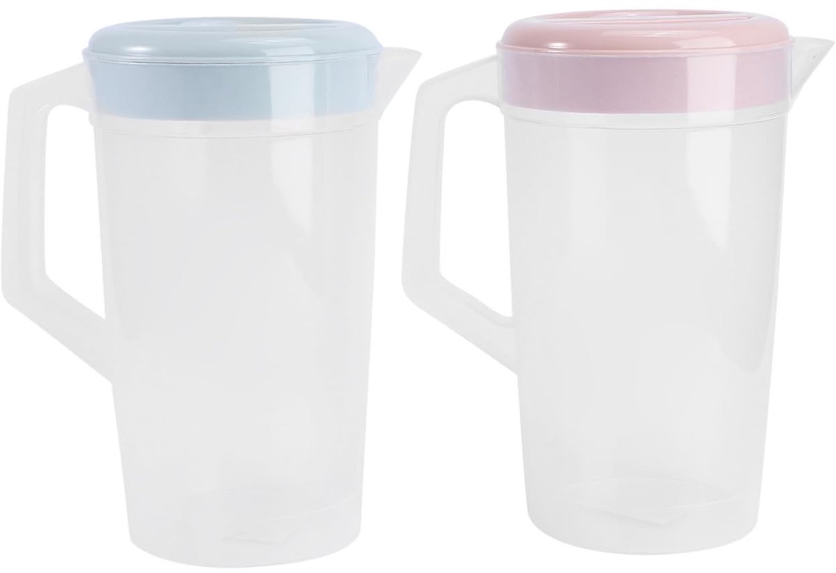 Dailygoods- Theepot Grote Capaciteit 2000 ml - Hittebestendig - Voedselveilig PP - Voor Koud/Warm Gebruik - Perfect voor Feesten - Ideaal voor Dranken - Drankcontainer