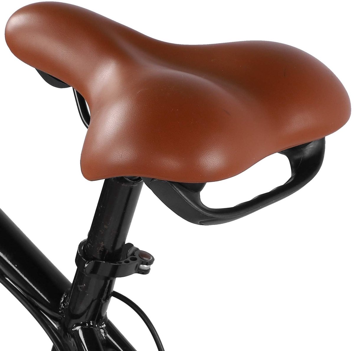 Dailygoods - Fietsstoeltje - Ergonomisch Fietszadel - Schokabsorberend Zitje - Dik & Zacht Fietskussen - Comfortabel Fietsen - Geschikt voor Mountainb...