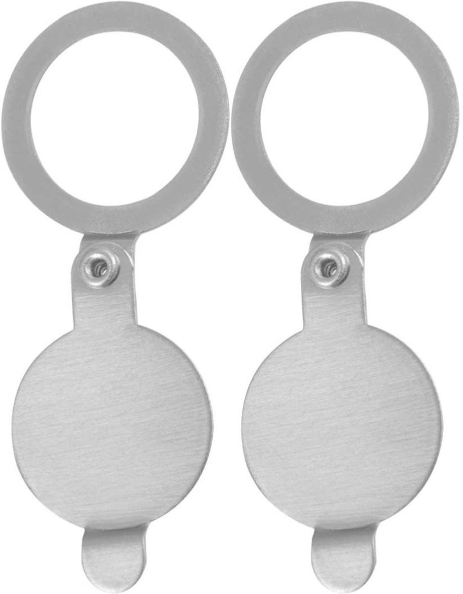 Dailygoods- Deurspion Afdekking 2 Stuks - Bescherming Tegen Inkijk - Blokkering Van Stof - Privacy Behoud - Geld Besparen - Voor Binnen Gebruik - Deurscherm