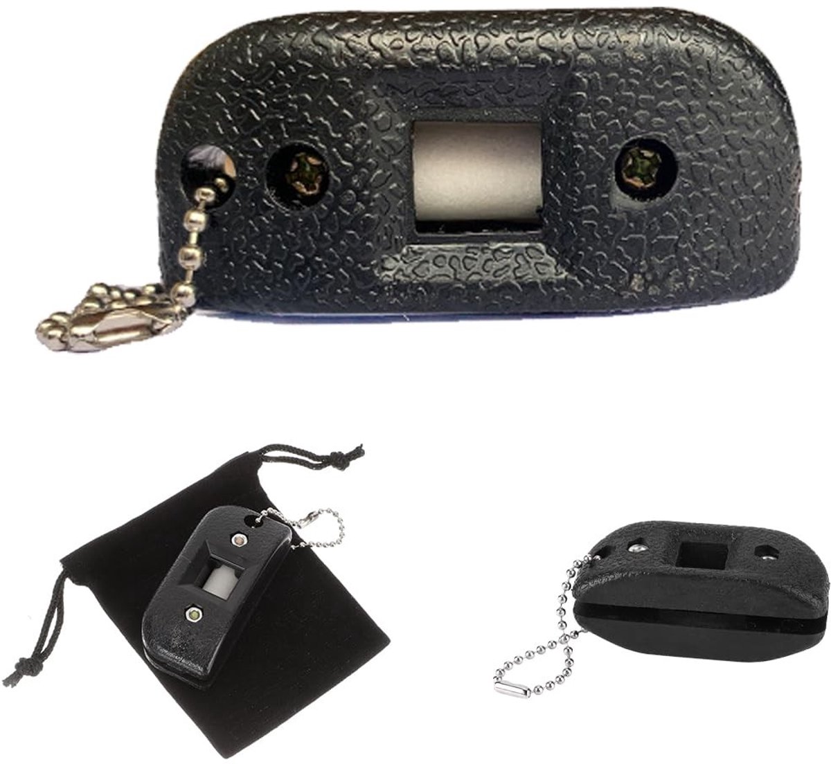 Dailygoods- Messenslijper Verstelbare Breedte - Draagbaar - Robuust Materiaal - Duurzaam - Ideaal voor Schaatsen - Lange Levensduur - Schaatsmes