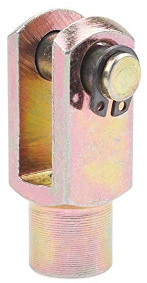 Dailygoods- Luchtcilinder Metalen Zuigerstang - Pneumatische Klem - SC20 Model - Binnendraaddiameter M8x1,25 - Totale Afmetingen 8x8x16 mm - Nettogewicht 70 g - Pneumatische Cilinder