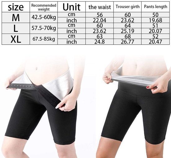 Zweetshorts Sauna Effect - Gewichtsverlies - Sportlegging - Thermo Shorts - Naadloze Afslanken - Comfortabele Taille - Afslankshorts — afbeelding 4