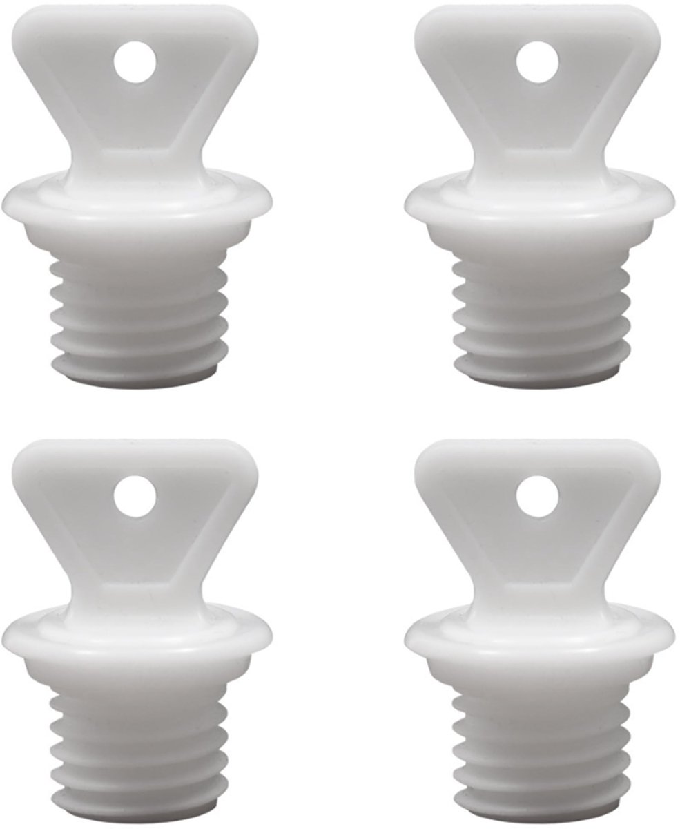 Dailygoods- Afsluitdoppen 4 stuks - Vervangingsdeksel - Warmwaterflessen - Kunststof - Eenvoudig te bedienen - Duurzaam materiaal - Warmwaterkruikdop