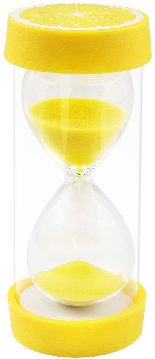Dailygoods - Fruit Zandloper 15 Minuten met Beschermhoes voor Thuis en Koken