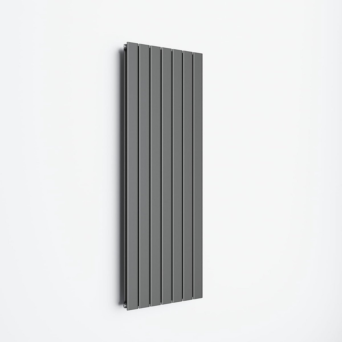 Platte Paneelradiator - Verticale Verwarming - Ruimte Verwarmen - Dubbellaags Ontwerp - 1600x540mm - Antraciet