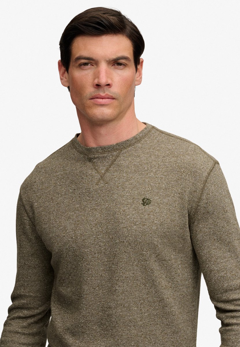 Superdry Trui Classic Slub Waffle Top M6010973a 9ae Mannen Groen