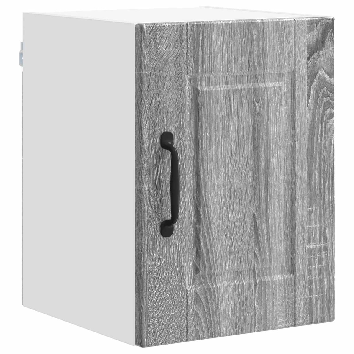 vidaXL Wandkast - PORTO - Grijs - Sonoma - 30 - x - 31 - x - 40 - cm - Bewerkt - hout Grijs Sonoma