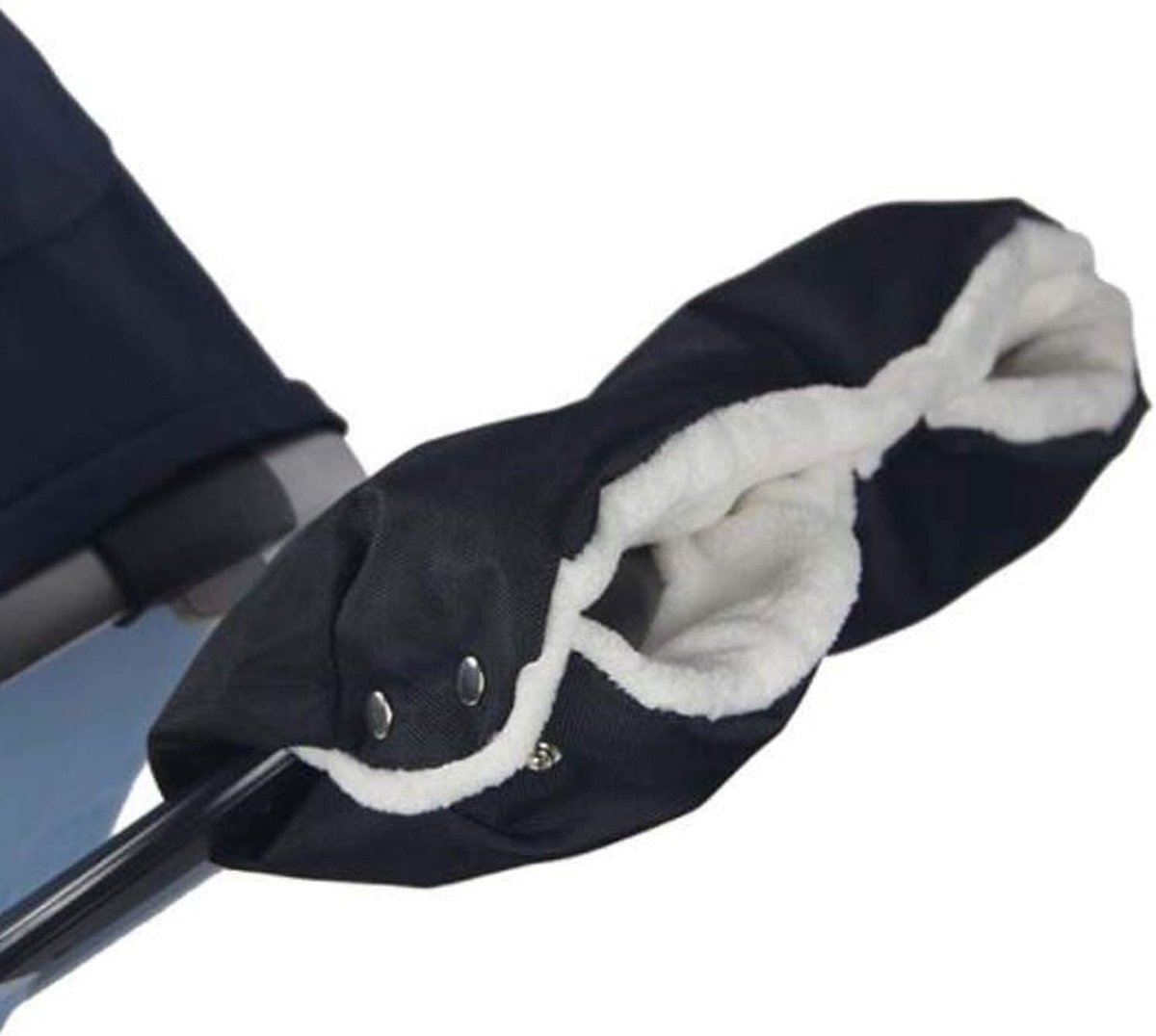 Kinderwagen Mof - Baby Stroller - Winterse Uitjes - Wind- en Waterdicht - Universele Maat - Zwart