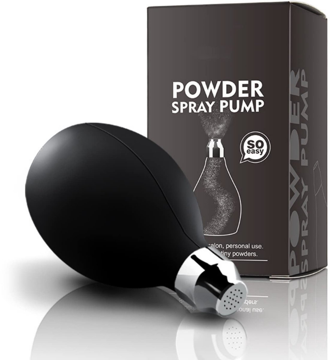 Dailygoods- Haaropbouwvezels - Haarverdikkingsspray - Poederspray-pomp - Applicator - Schuim - Versterkt haarvolume - Haarverdikker