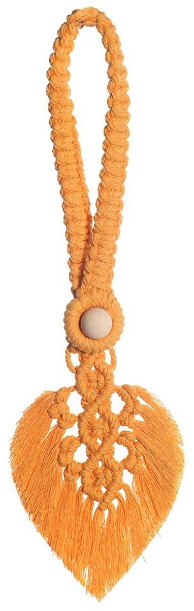 Dailygoods- Gordijn Tiebacks Handgemaakt - Gordijnhouders - Decoratieve Touwhouders - Gordijn Clips - 2 Stuks - 40x13cm