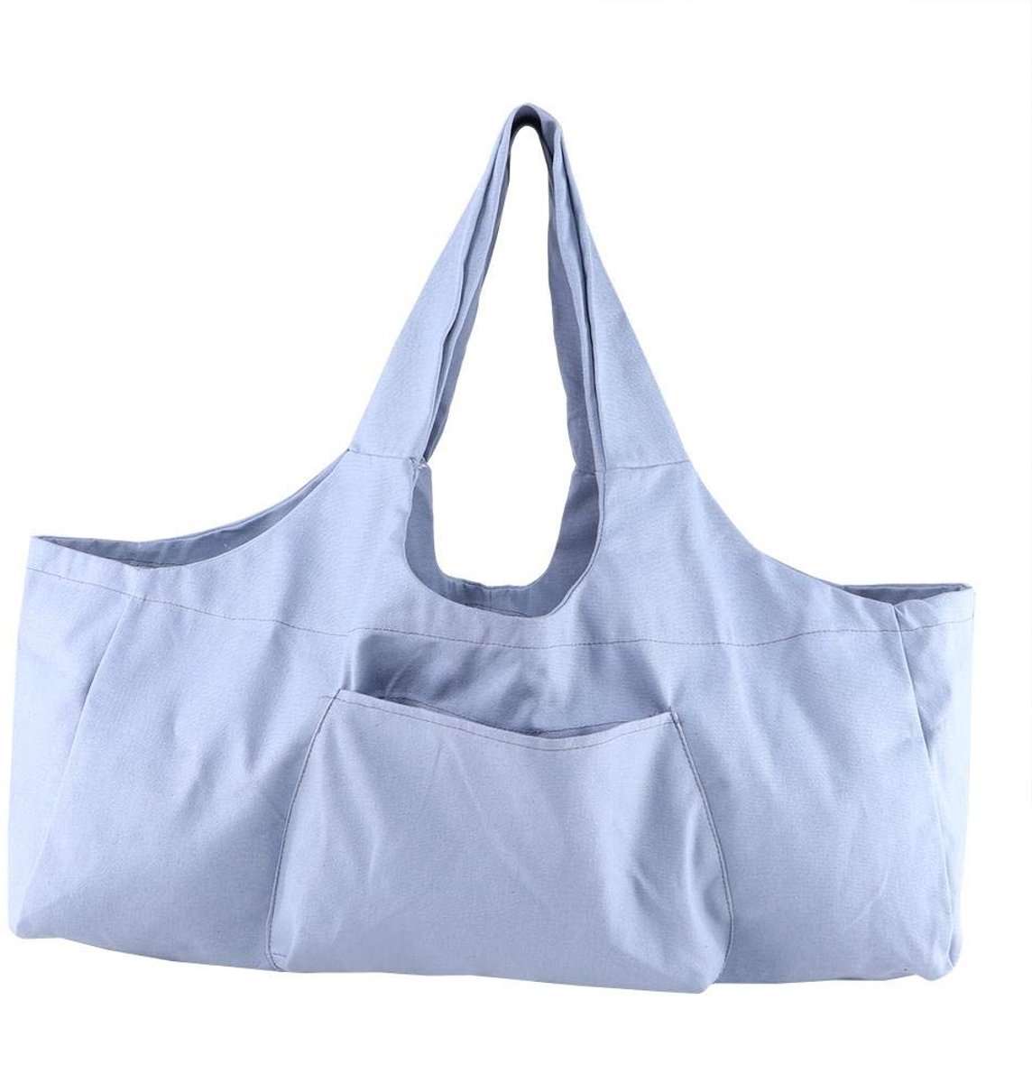 Dailygoods- Yogamat Tas Grote Capaciteit - Sporttas voor Yogamat - Geschikt voor Alle Maten - Licht en Duurzaam - Met Zijzakken - Ideaal voor Yoga-uitrusting