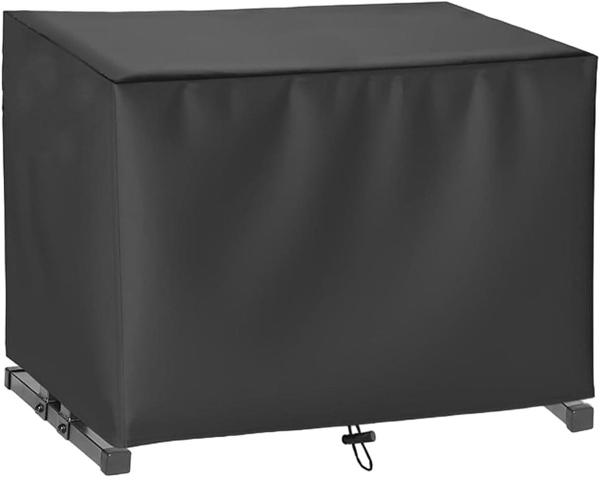 Halterstandaard Afdekking - Beschermhoes Halterrek - Fitnessapparatuur Beschermen - Waterdicht en Stofdicht - 53 x 685 x 25 cm - Zilver