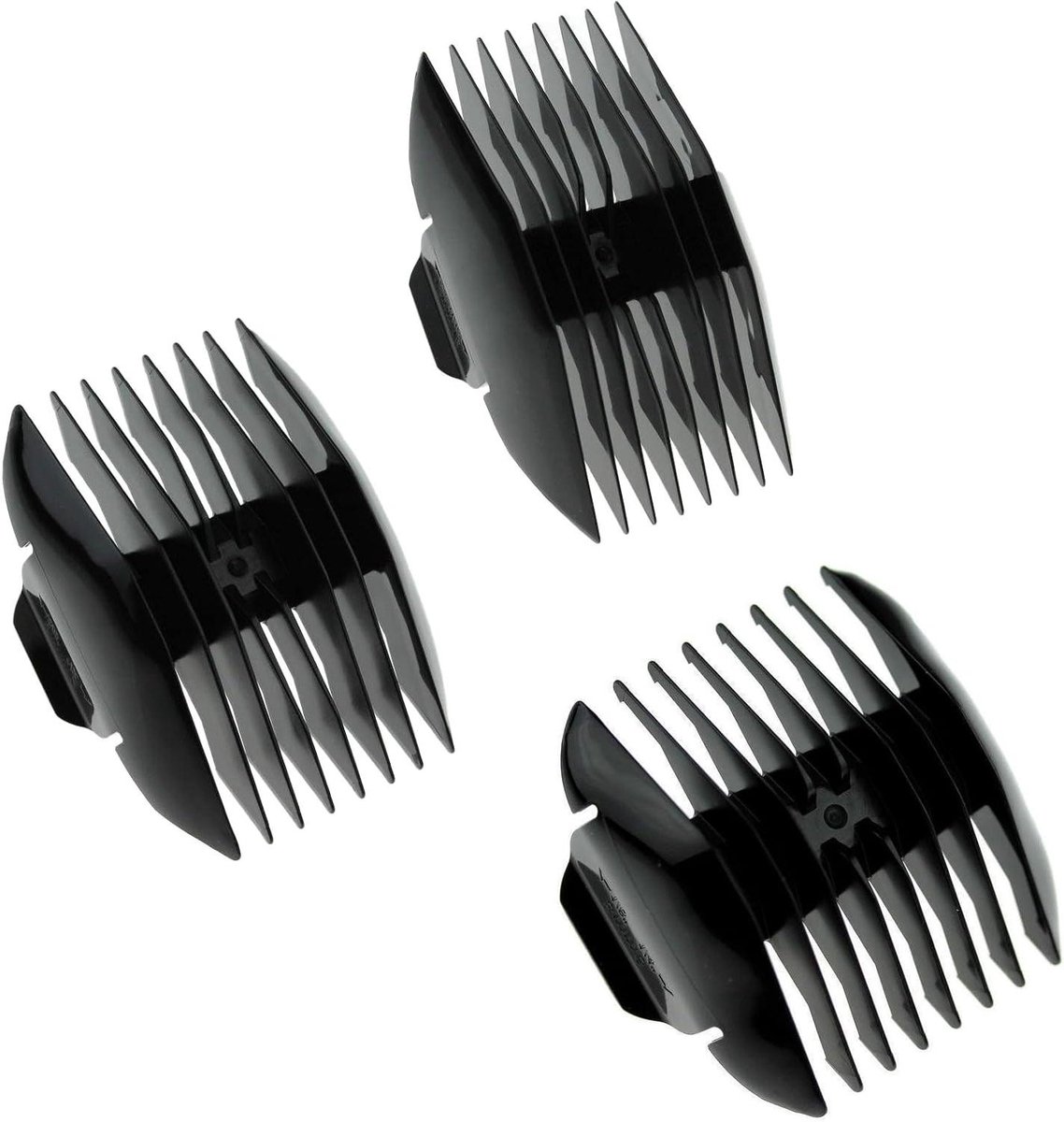 Opzetkammen Set - Haar Trimmer - Haar Stijlen - Variabele Lengtes - 3-18 mm - Zwart