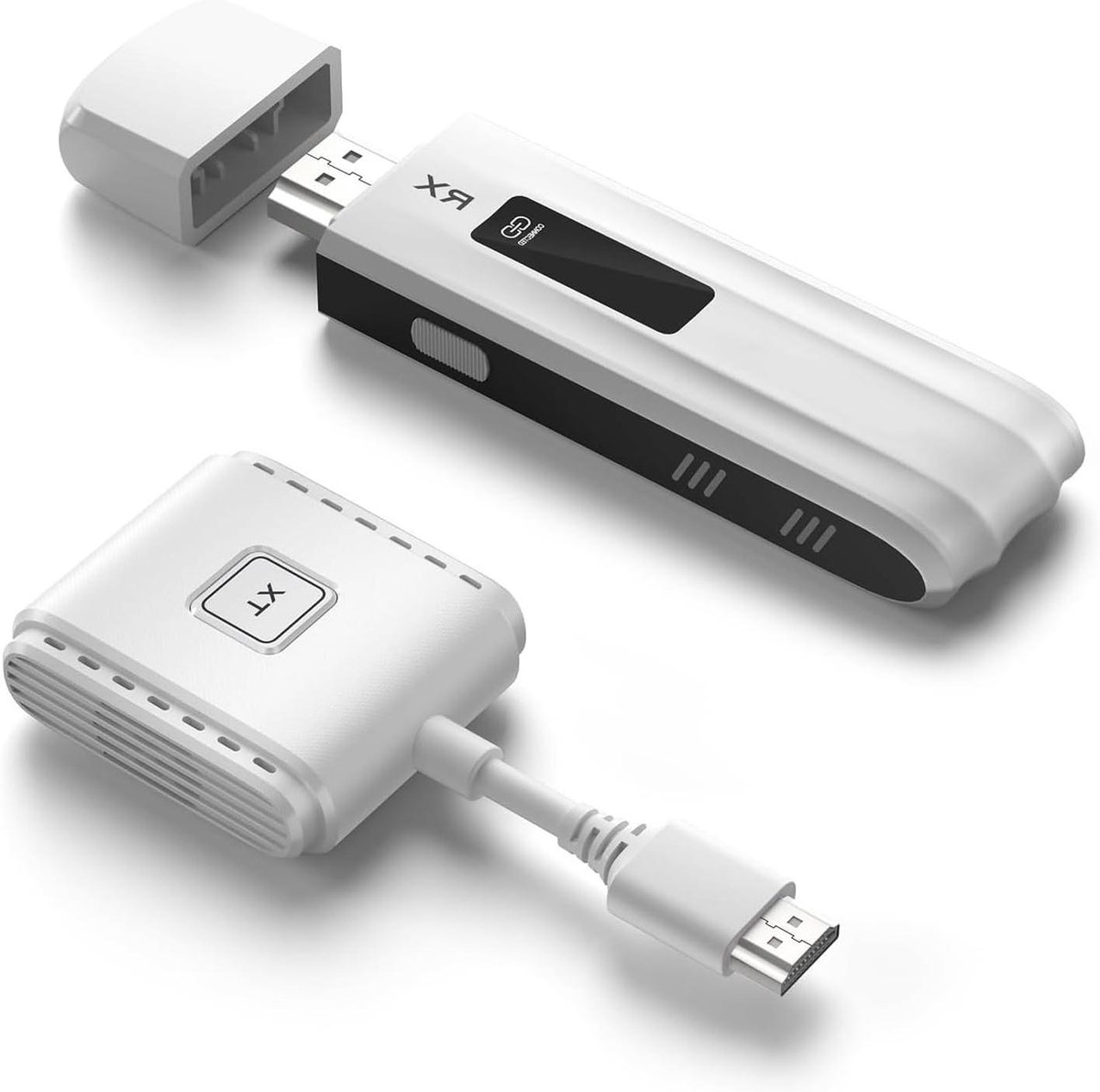 Draadloze HDMI Zender - HD Extenderkit - Content Streamen - Lage Latentie - 50m Bereik - Zwart
