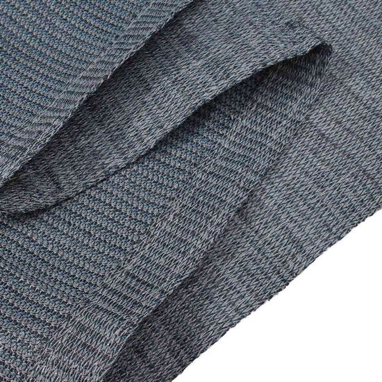 vidaXL - Tenttapijt - Blauw - en - Grijs - 500 - x - 400 - cm - Polyetheen van Vidaxl — afbeelding 4