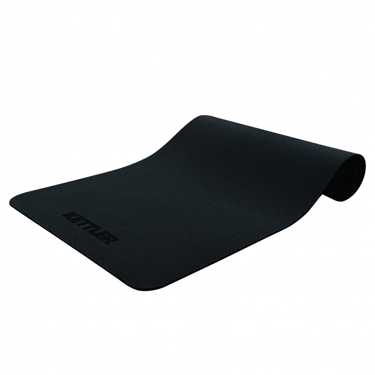 Kettler Yogamat Zwart – 5 mm demping – antislip 180 x 60 cm