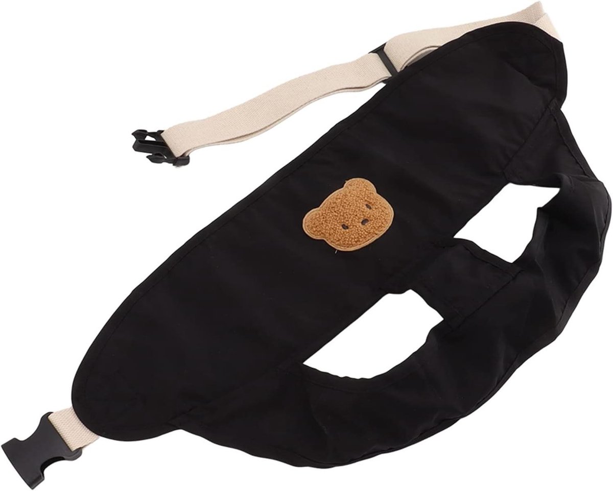 Babystoelharnas - Veiligheidsriem Kinderstoel - Baby Veilig Houden - Verstelbare Bescherming - 54 cm - Zwart