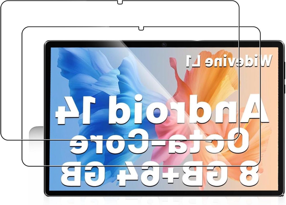 Voor YICTY C10 10 inch tablet Android tablet gehard glas schermbeschermer - hoge transparantie, krasbestendig, anti-vingerafdruk (2 stuks)