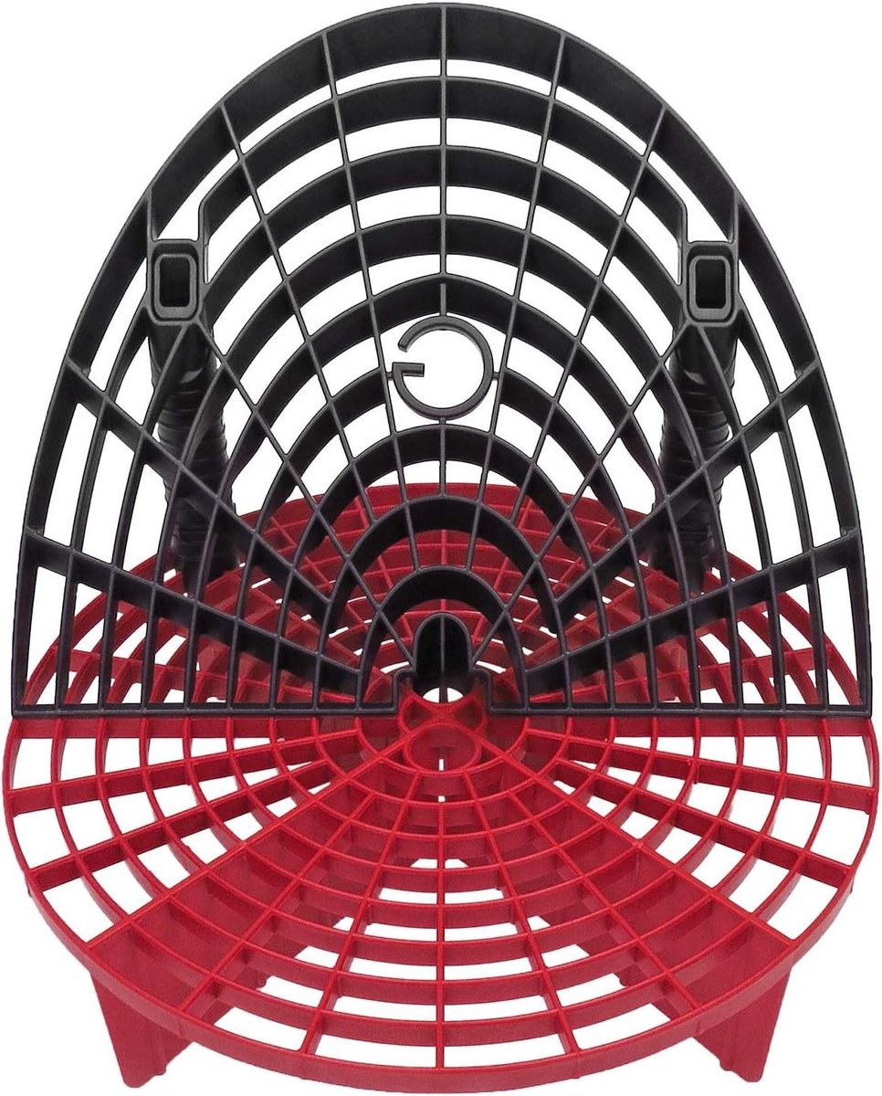 Autowas Emmer Inzet - Emmer Filter - Auto Wassen - Scheidt Vuil - 5 Gallon - Rood Zwart