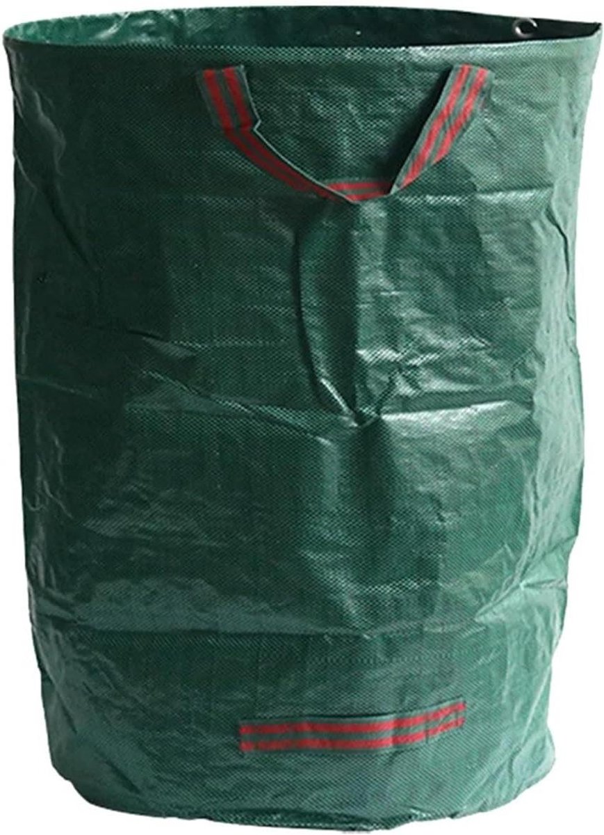Tuinafvalzakken - Opbergzakken - Tuinonderhoud - Herbruikbaar en stevig - 300 Liter - Donkergroen