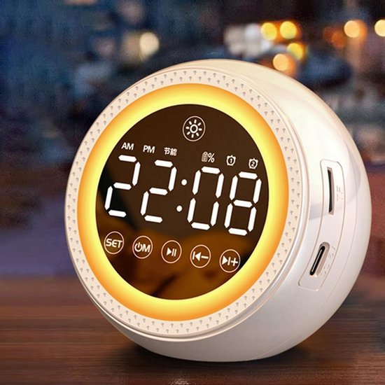 Witte Ruis Machine - Slaapgeluiden Apparaat - Verbeteren Slaap - 25 Rustgevende Geluiden - 240 Grams - Beige — afbeelding 5