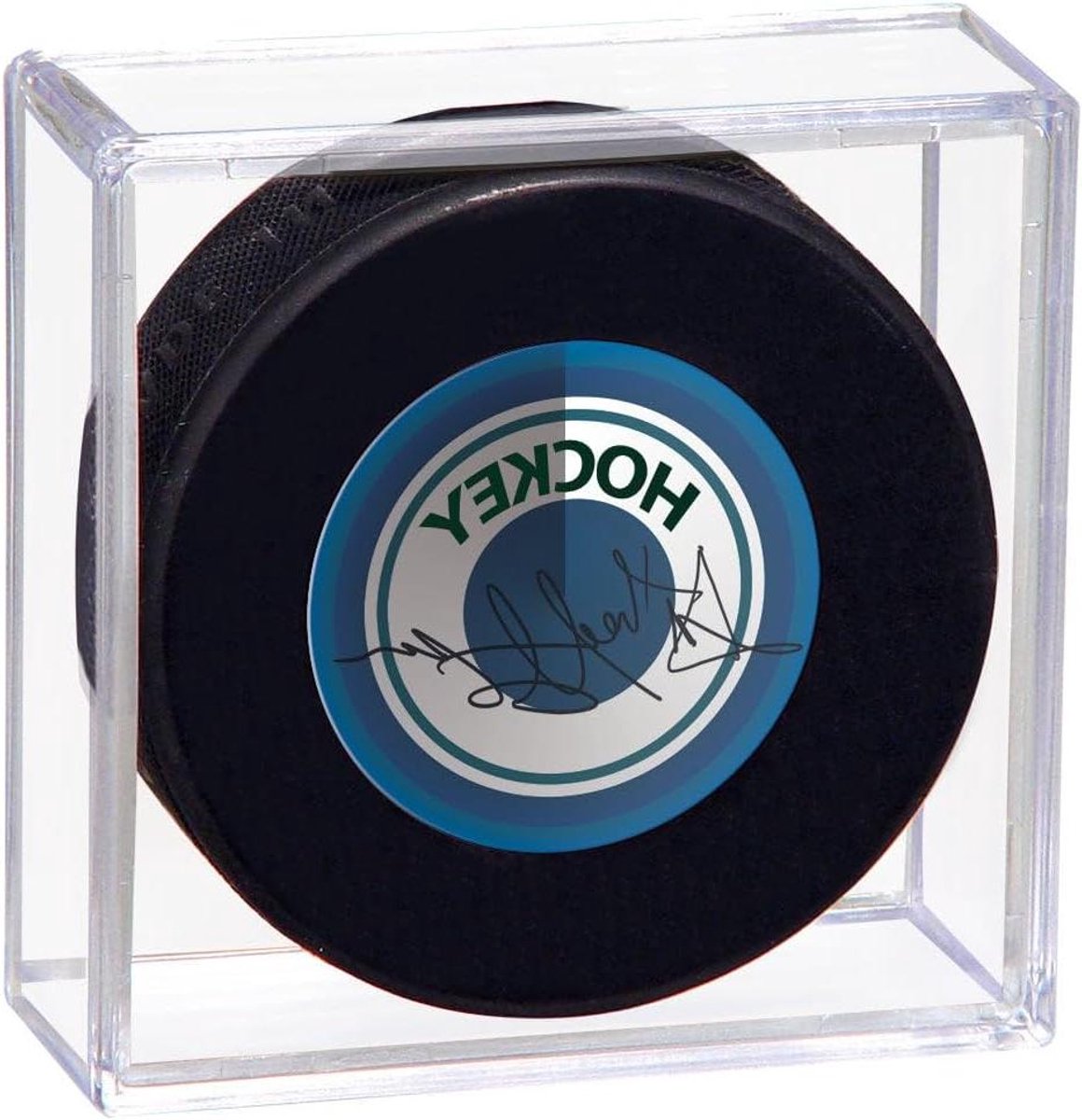Puck Houder - Sport Memorabilia - Verzameling Tonen - Stapelbaar Ontwerp - 2 Stuks - Transparant