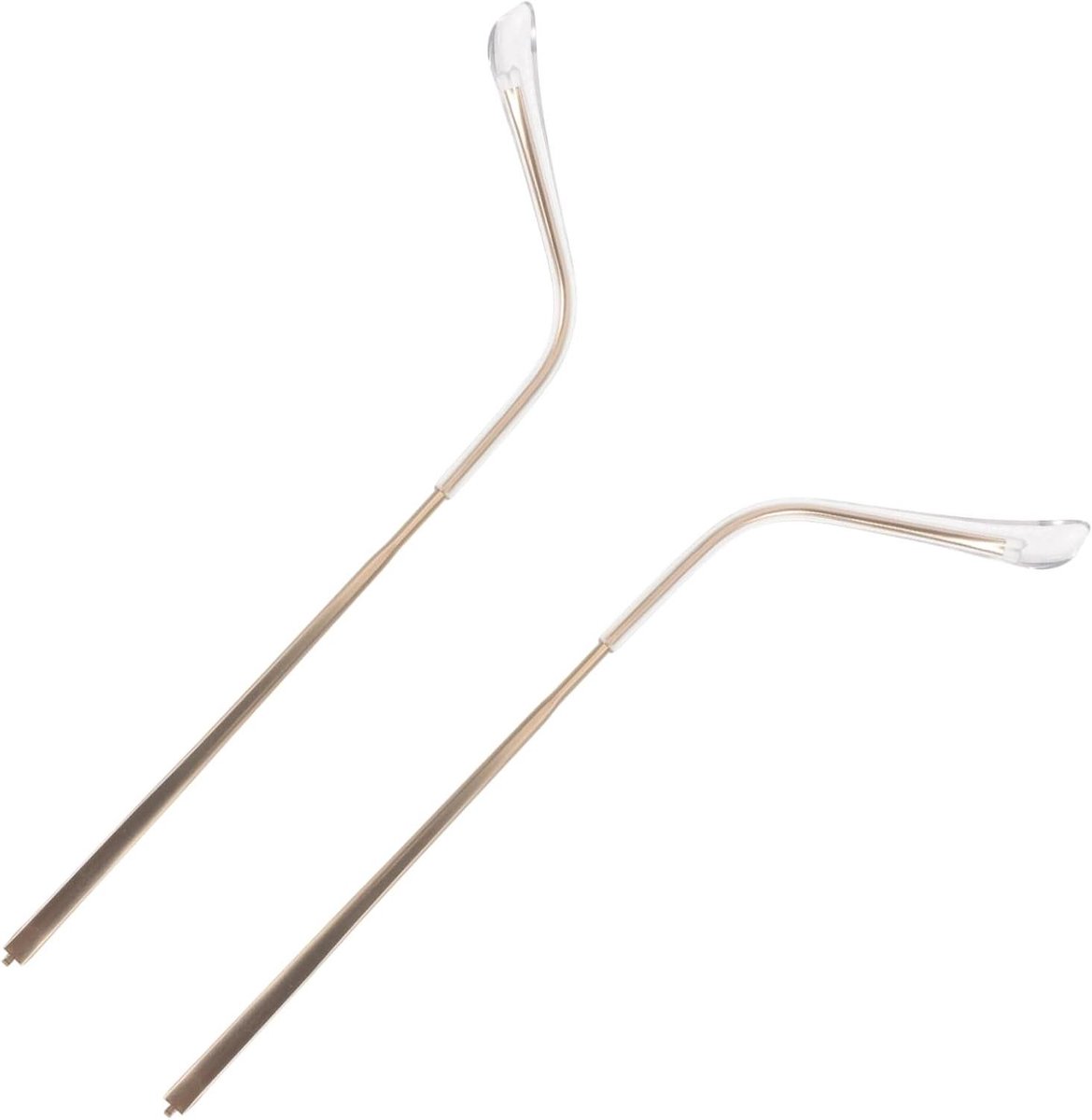 Brilpoten Vervangend - Bril Armpjes - Bril Reparatie - Universele Pasvorm - 2 Stuks - Goud
