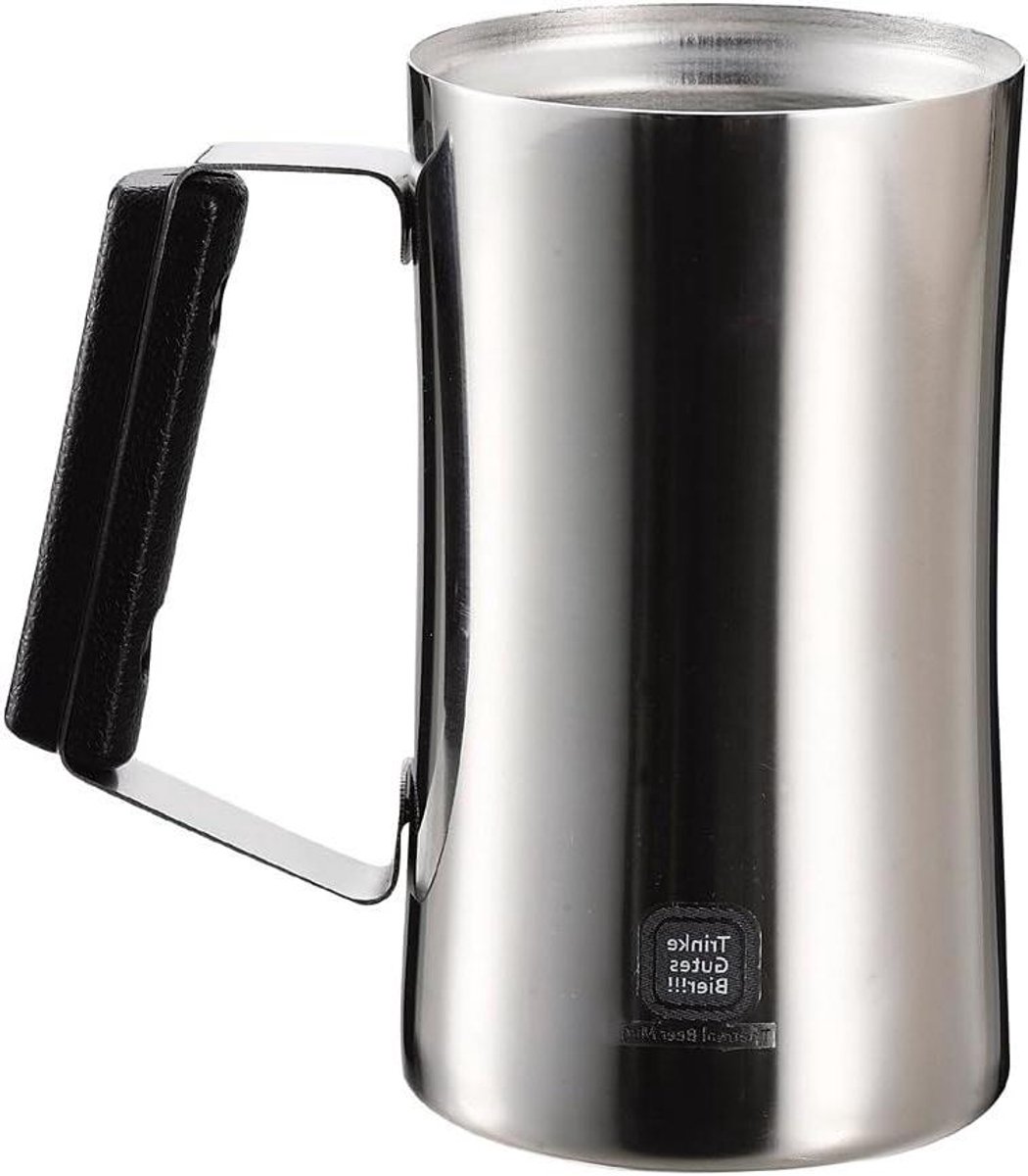 Vacuümkan - Thermoskan - Dranken Warm Houden - Dubbelwandig - 450 ml - Zilver