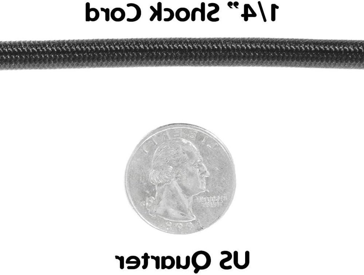 Elastisch Koord - Bungee Touw - Dingen Vastzetten - 100% Rekbaarheid - 25 Voet - Kelly Groen