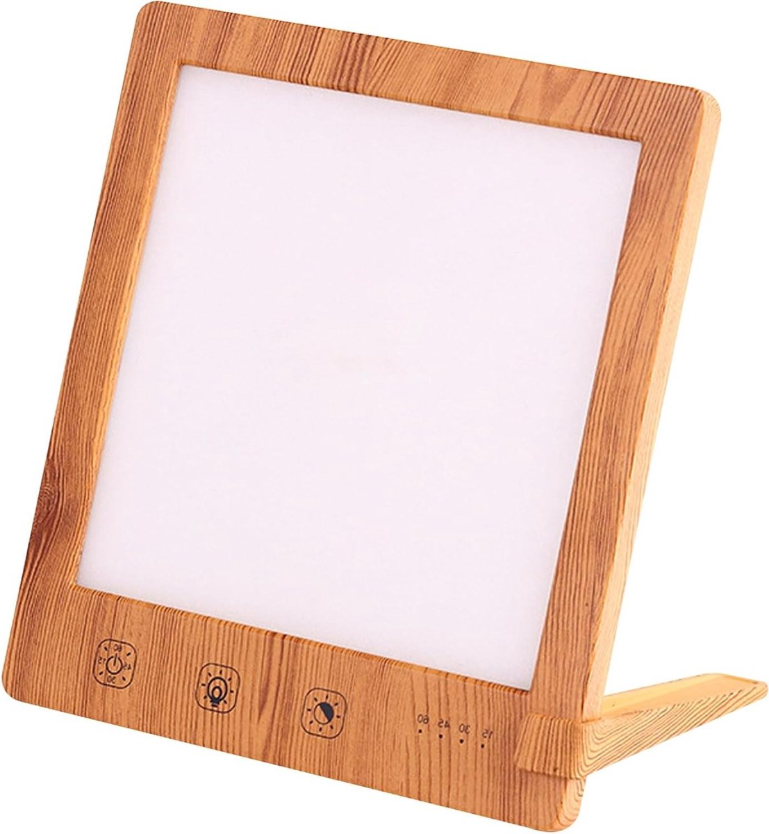 Daglicht Lamp - Lichttherapie Lamp - Welzijn Verbeteren - 10000 Lux Intensiteit - 17.8 x 15.6 cm - Wit