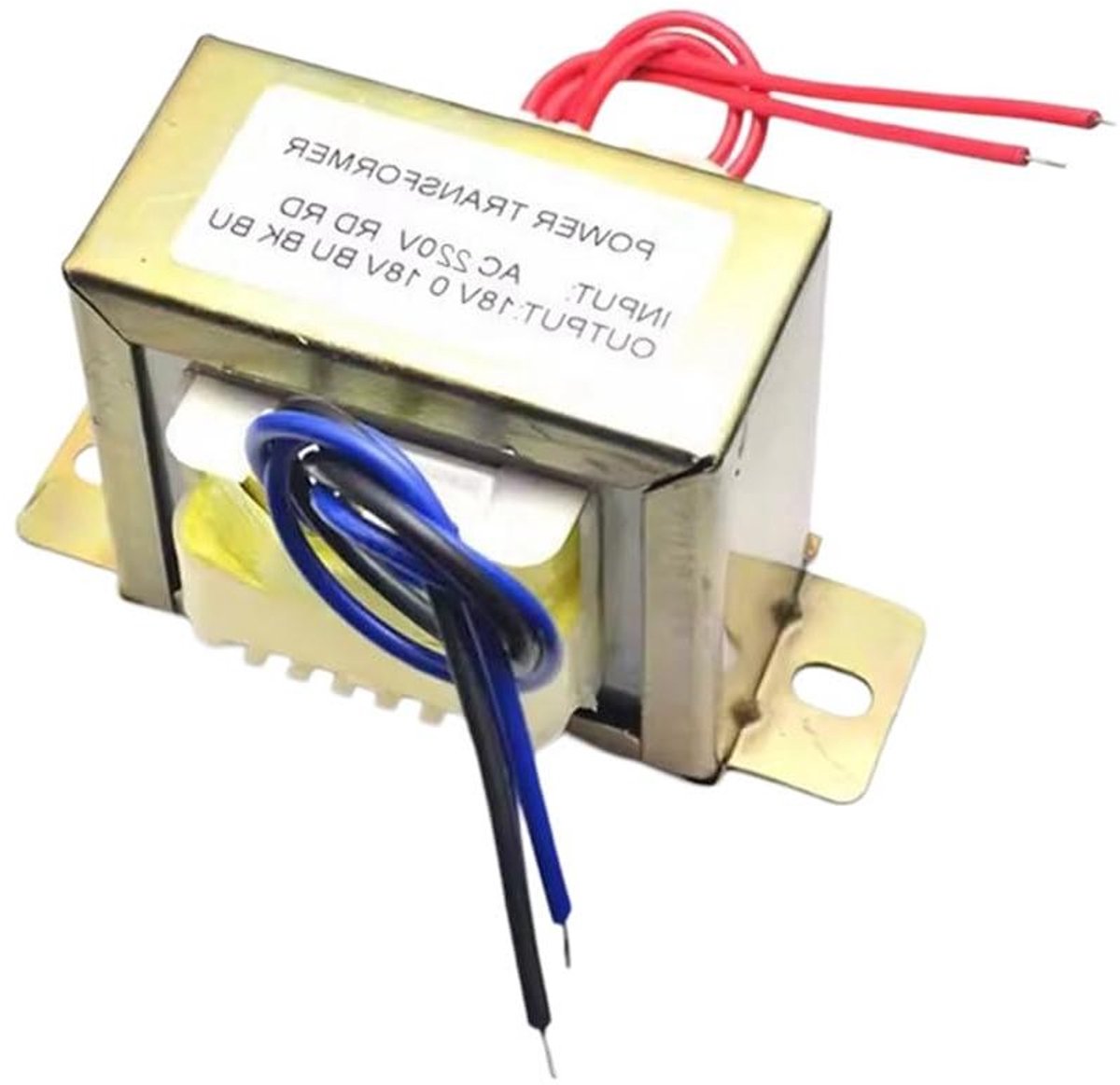 Powertransformator Dual AC - EI Transformator - Versterker Voeding - Dual AC Output - 50 W - null