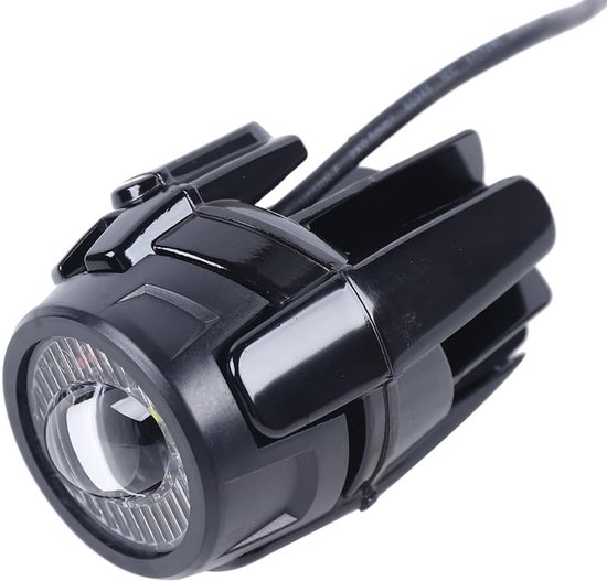 Motorfiets Koplampen - Extra Verlichting Mistlamp - Verbeter Zichtbaarheid - Dubbele Straal Optiek - 12 Volt - Zwart — afbeelding 3
