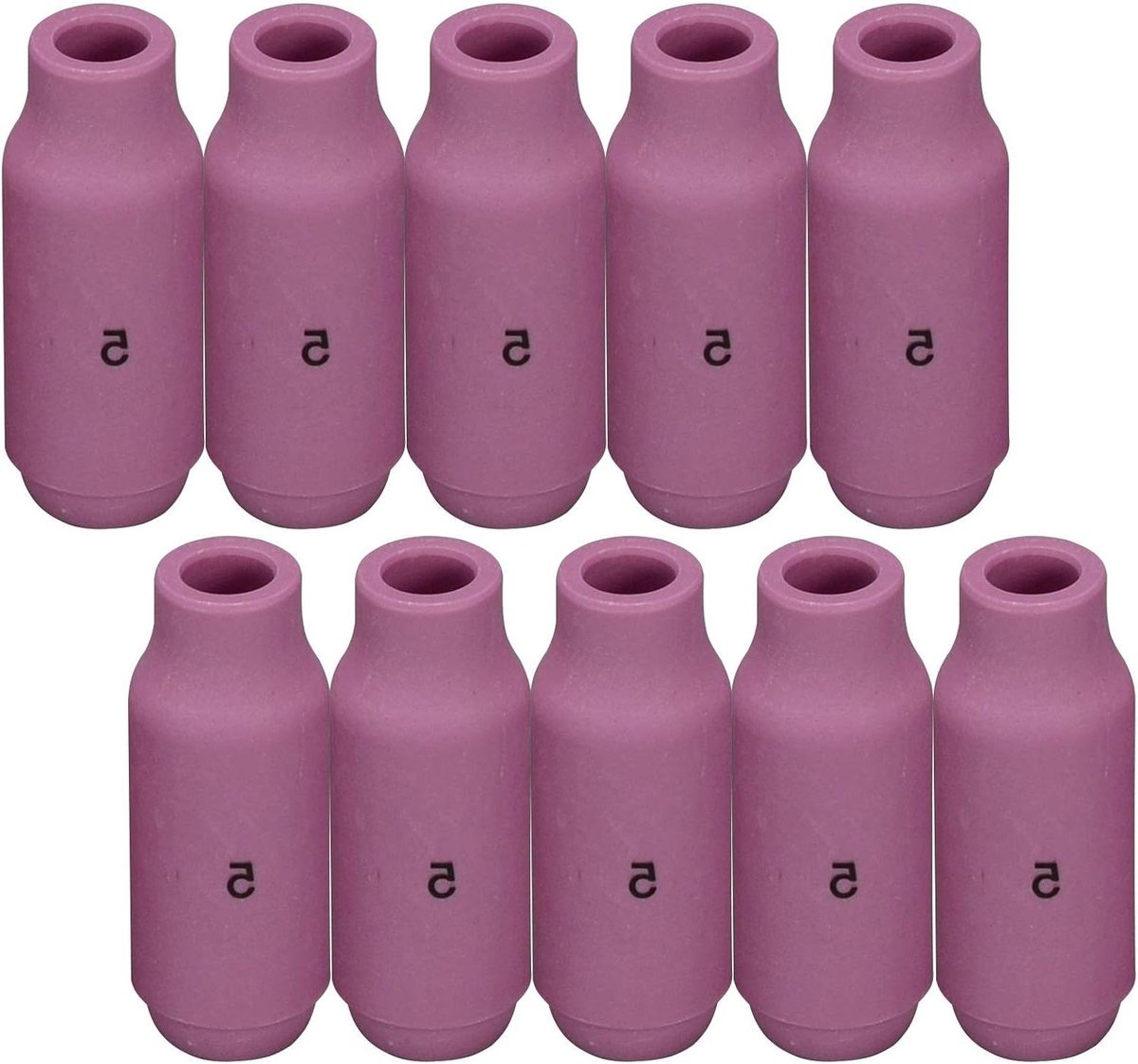Tig Aluminiumoxide Sproeiers - Keramische Beker - Lassen - Gaslens & Collet Kits - 5# D8.0x47mm - Niet gespecificeerd